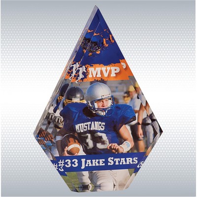 5" x 7" Diamond Sublicrylic Award