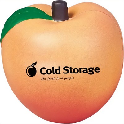 Peach Shaped Stress Ball