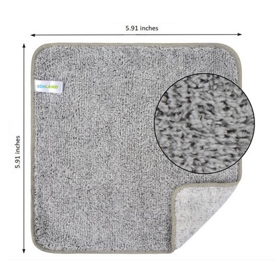 5.91 X 5.91 Eco Friendly Bamboo Fiber SPA Face Cleaning Towel