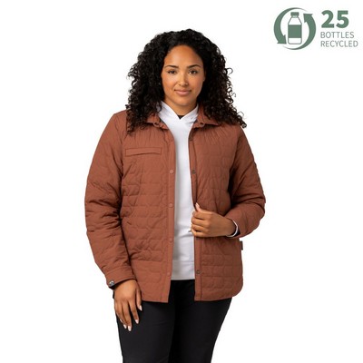 Storm Creek Women's Artisan 100 GSM Insulated Quilted Shirt Jacket