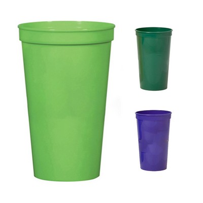 32 Oz. Big Plastic Stadium Cup