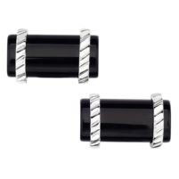 Jilco Inc. Black Onyx Cuff Links