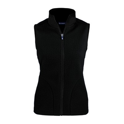 Cutter & Buck Cascade Eco Sherpa Fleece Womens Vest