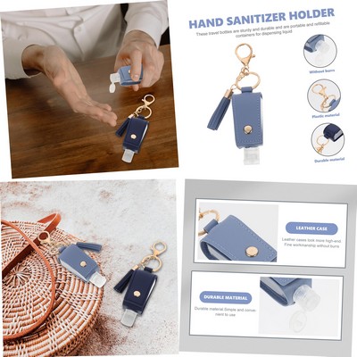 Leather Case Lotion Bottle Holder