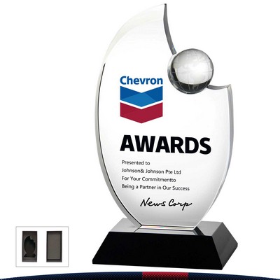 Berdge Globe Plaque-Large