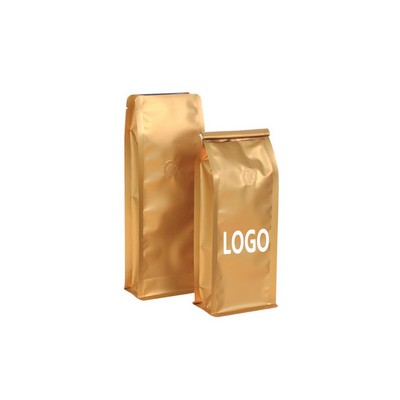 0.5Lb Flat Bottom Coffee Bag With Valve