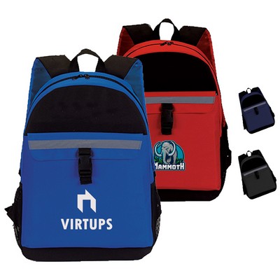 Premium 600D Vital Trek Travel Backpack (12" x 17" x 5")