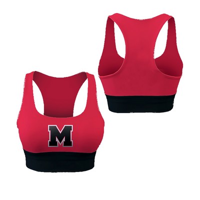 Women/Girls Stretch Pro Compression Sports Bra