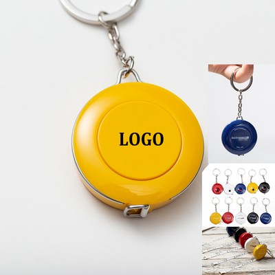 Retractable 1.5M/60" Measuring Tape With Keychain