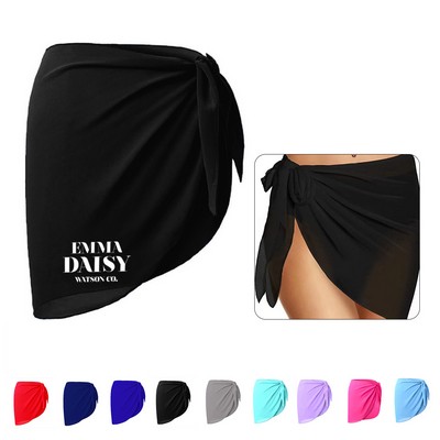 Short Chiffon Beach Bikini