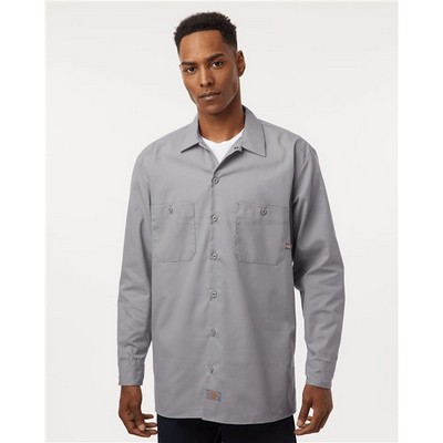 Dickies® Men's Industrial Long Sleeve Work Shirt