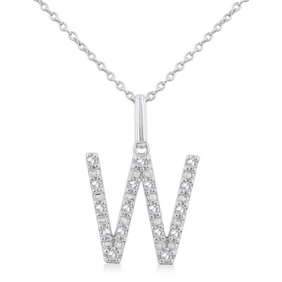 Jilco Inc. Initial W Necklace