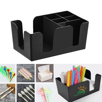 Plastic Bar Box with Six Compartments
