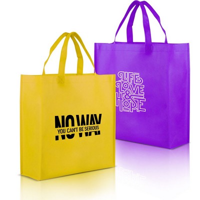 Non Woven Shopping Tote Bag ( 15'' X 15'' X 5'' )
