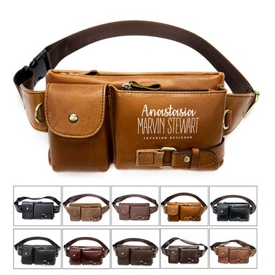 Authentic Leather Fanny Pack