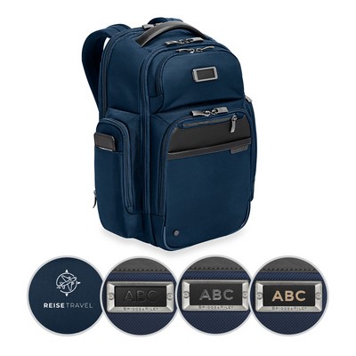 Briggs & Riley @Work Medium Cargo Backpack - Navy