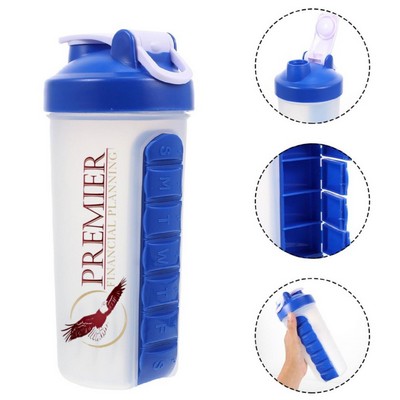 Pill Shaker Bottle