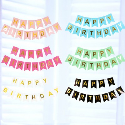 Colorful Birthday Party Bunting