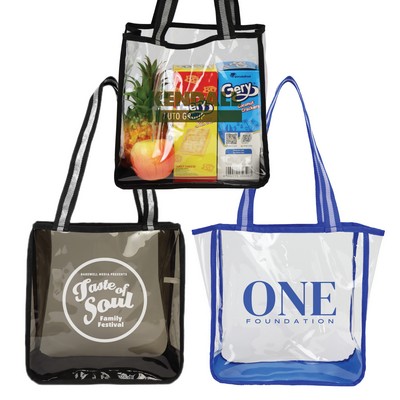 Soft TPU Clear Stadium Tote Bag Soft TPU Clear Stadium Tote Bag