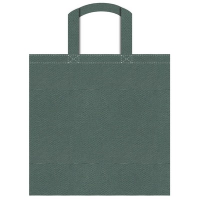 Kid's Tote bag 13"X13" -Cross-stitched Handles-Cotton, Canvas -Self fabric Handles