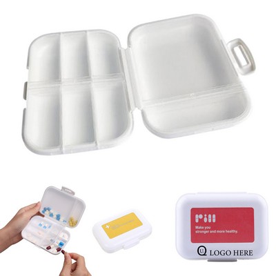 8 Compartments Medicine Case