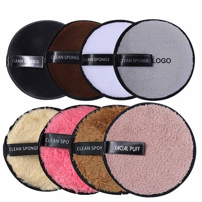 Reusable Microfiber Cotton Makeup Remover Pads for Face Cleansing