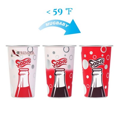16 oz Aluminum Color Changing Cups