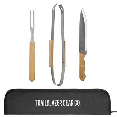 Eco Chef BBQ Tool Set (1 Color Imprint)