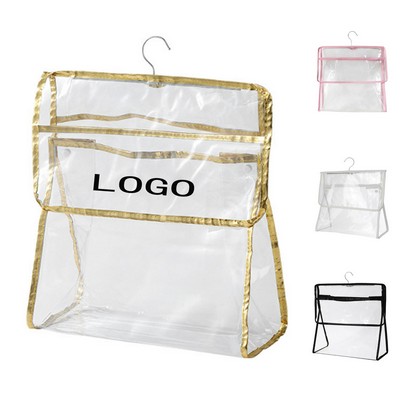 Transparent waterproof bag for bathroom
