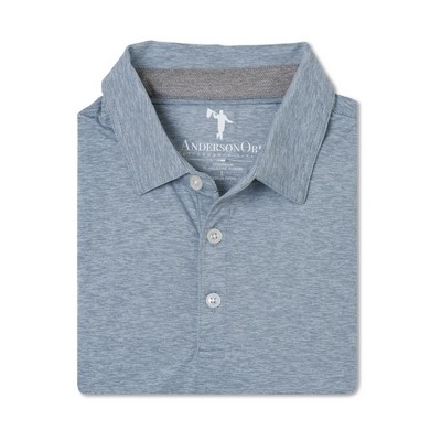 Competitor Polo - Sky Heather