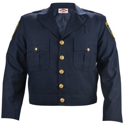 Sinatra Removable Button Front Ike Jacket