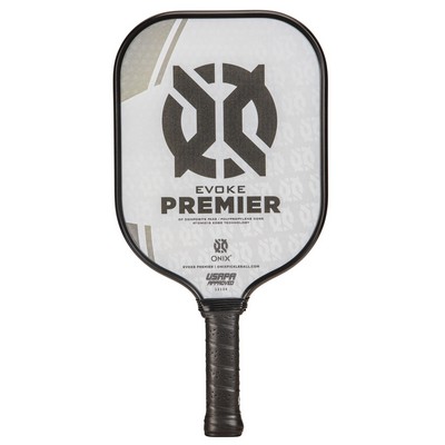 Escalade Sports Onix - Evoke Premier Pickleball Paddle - White