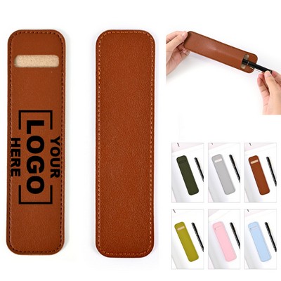 PU Leather Pencil Case for Stationery Storage