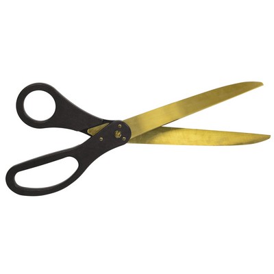 30" Large Scissors - Gold Blades - No Imprint