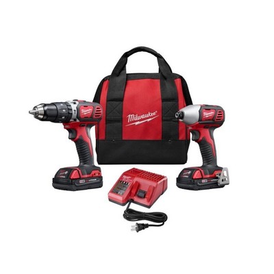 M18 Cordless LITHIUM-ION 2-Tool Combo Kit - Hammer Drill & Impact Driver
