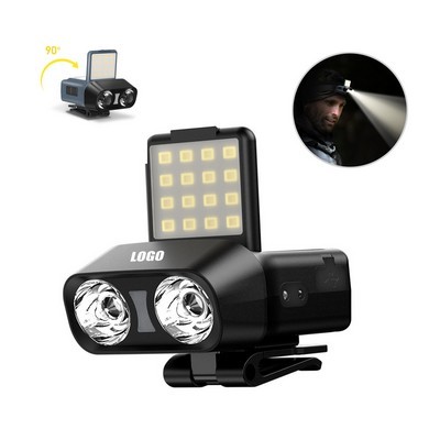 Foldable Head Flashlight Lamp