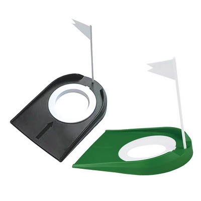 Removable Golf Putting Hole with Flag