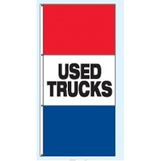 Double Faced Free Flying Drape Flags (Used Trucks)