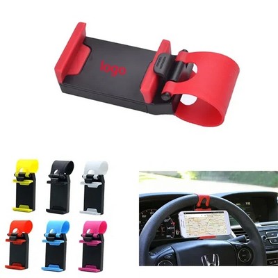 Car Steering Wheel Phone Holder