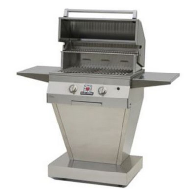 Solaire® Infrared Grills 27" Infrared Angular Pedestal Grill, Propane-MADE IN USA