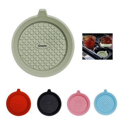Textured Silicone Car Cup Coaster