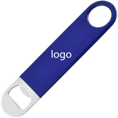 Vinyl Wrapped Paddle Style Bottle Opener