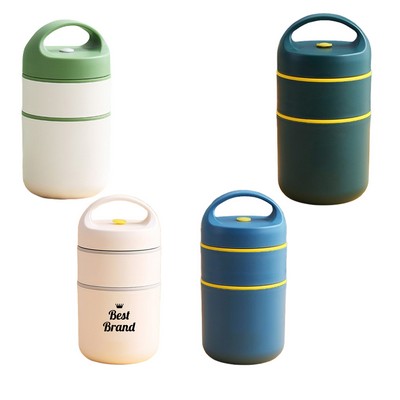 23oz Double Layer Stainless Steel Insulated Lunch Box