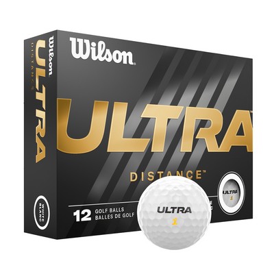 Wilson® - Ultra 12-Ball Pack - White