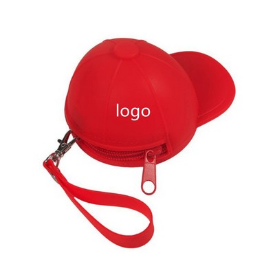 Hat Wallet Cartoon Silicone Coin Purse