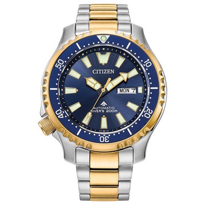 Citizen Watch Men's Promaster Dive Automatic Watch Stainless Steel Bracelet Blue Dial