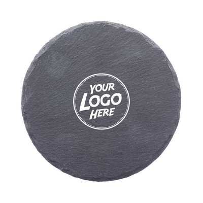 Minack Round Slate Coasters