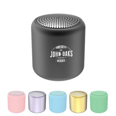 Portable Aluminum Alloy Wireless Bluetooth Speaker