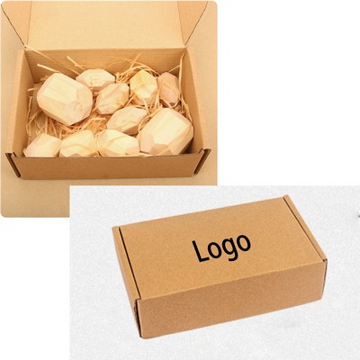 Toddler Montessori Toys Wooden Sorting Stacking Rocks Stones