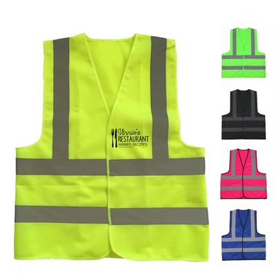 Polyester Mesh Reflective Safety Vest